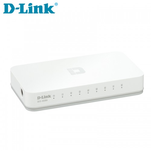 מתג D-Link DES-1008C 8 Ports 10/100Mbps