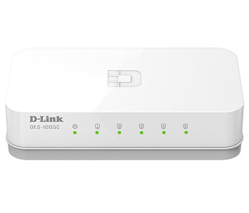 מתג D-Link DES-1005C 5 Ports 10/100Mbps