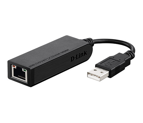 מתאם רשת D-Link DUB-E100 USB 2.0 to Ethernet 10/100Mbps