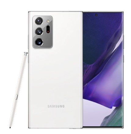 סמארטפון Samsung Galaxy Note 20 Ultra 5G 256GB SM-N986 E001098602 בצבע לבן - יבואן רשמי