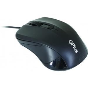 עכבר חוטי GPlus EMO-381B - צבע שחור