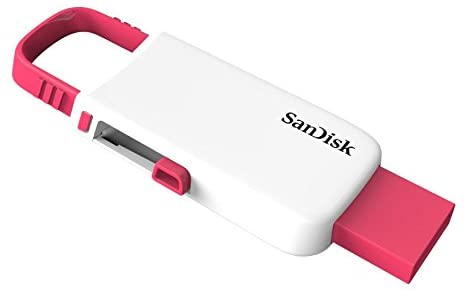 זיכרון נייד SanDisk Disk On Key Cruzer U 64GB SDCZ59-064G-B35WP - ורוד