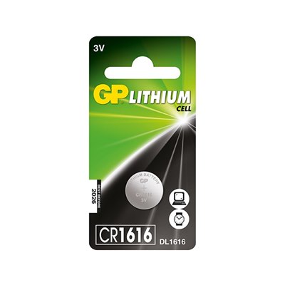 סוללת כפתור GP LITHIUM CR1616