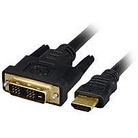 כבל מסך Gold Touch DVI to HDMI Cable 1.8m CH-DVI-HD-1.8