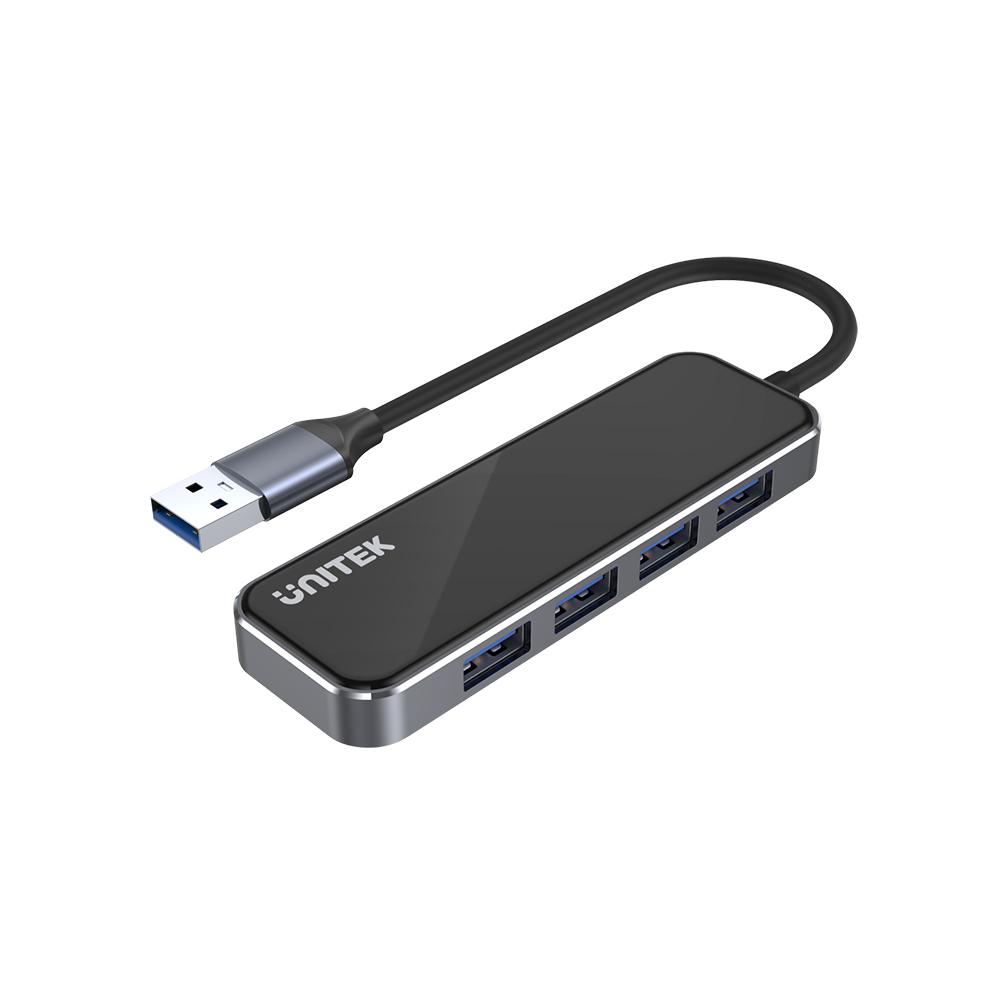 מפצל UNITEK uHUB Q4 Exquisite 4 Ports USB 3.0 H1109A