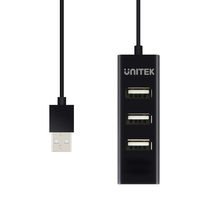 מפצל UNITEK HUB 4 Port USB 2.0 Y-2140