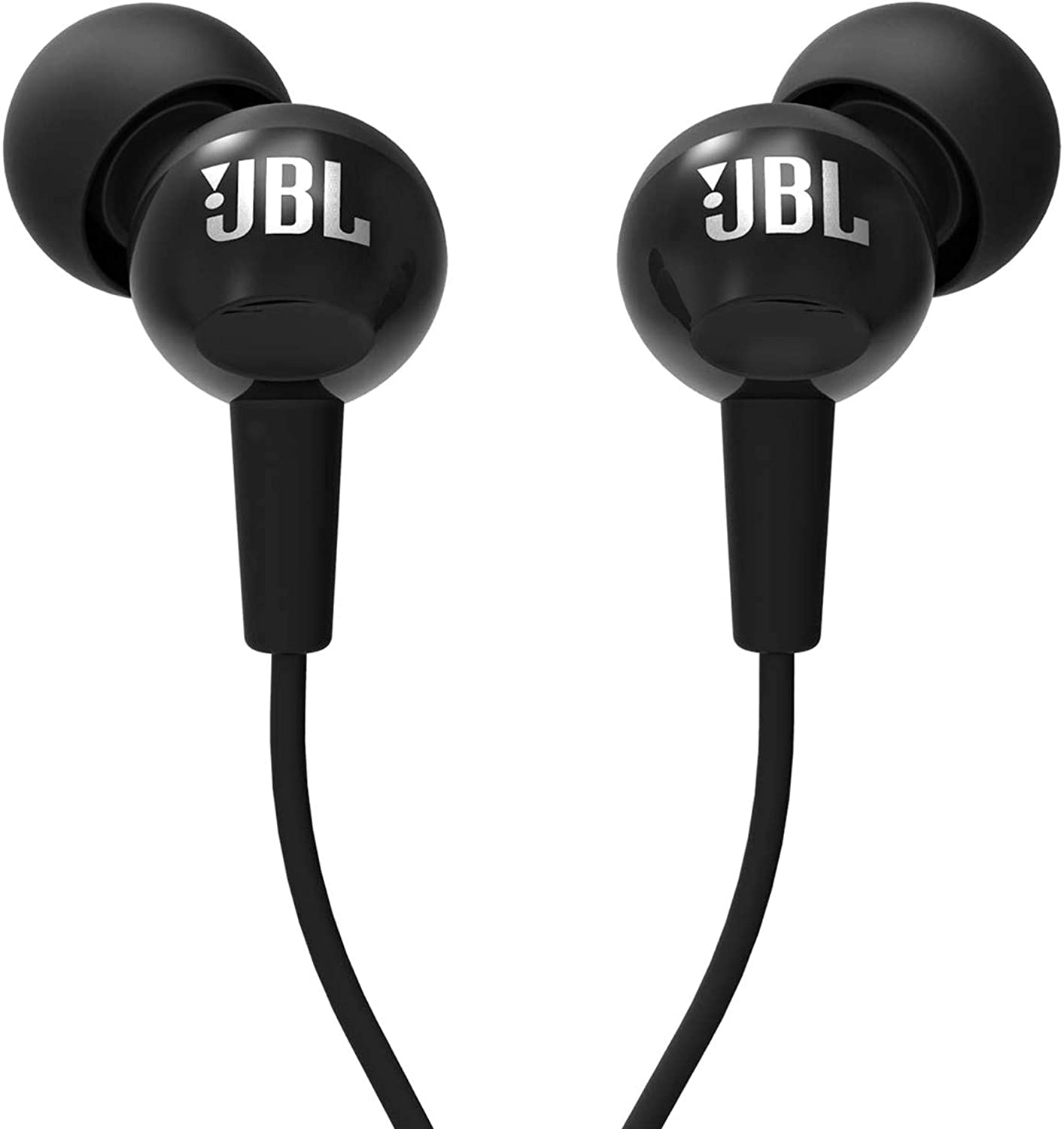 אוזניות IN EAR עם מיק שחור JBL C100SIUBLK-יבואן רישמי 