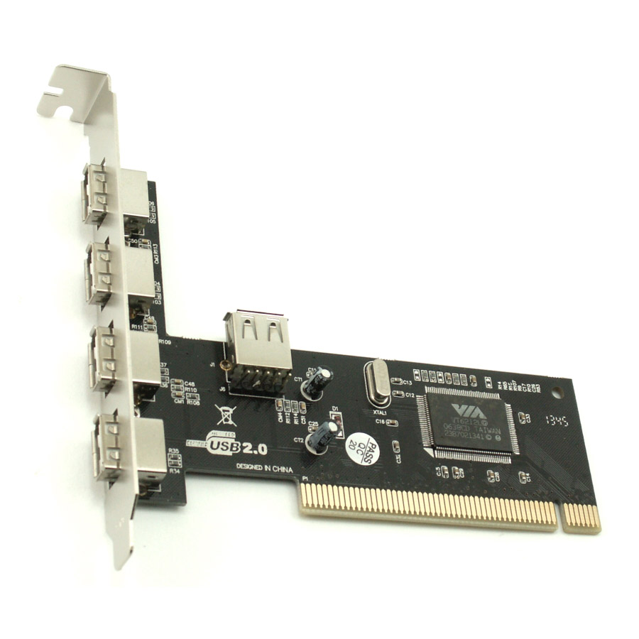 כרטיס הרחבה Gold Touch PCI Card 4 +1 Port USB2.0 SU-PCI-4USB