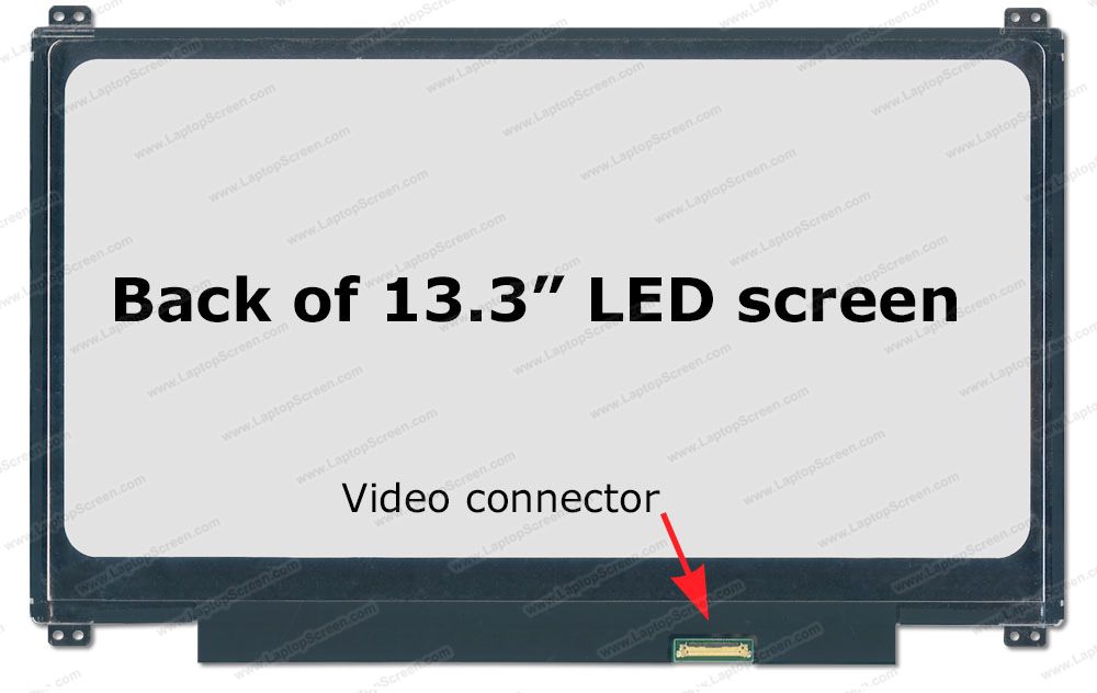 מסך לנייד 13.3 LED SLIM 1366x768 30pin