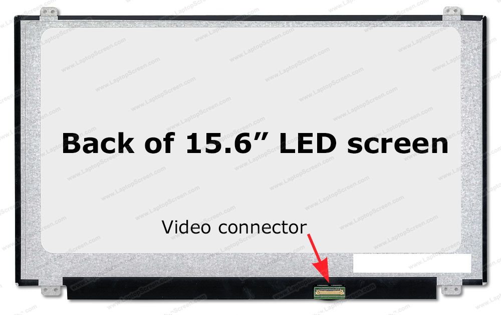 מסך לנייד 15.6 LED SLIM 1366x768 30pin