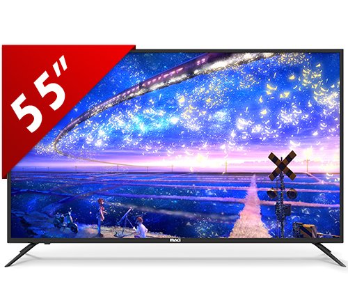 טלוויזיה חכמה Samsung UE55AU8000 55'' LED 4K - יבואן רשמי