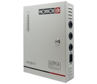 ספק כח למצלמות 12V 10A, כולל 9 ערוצים Provision Power Supply PR-10A9CH