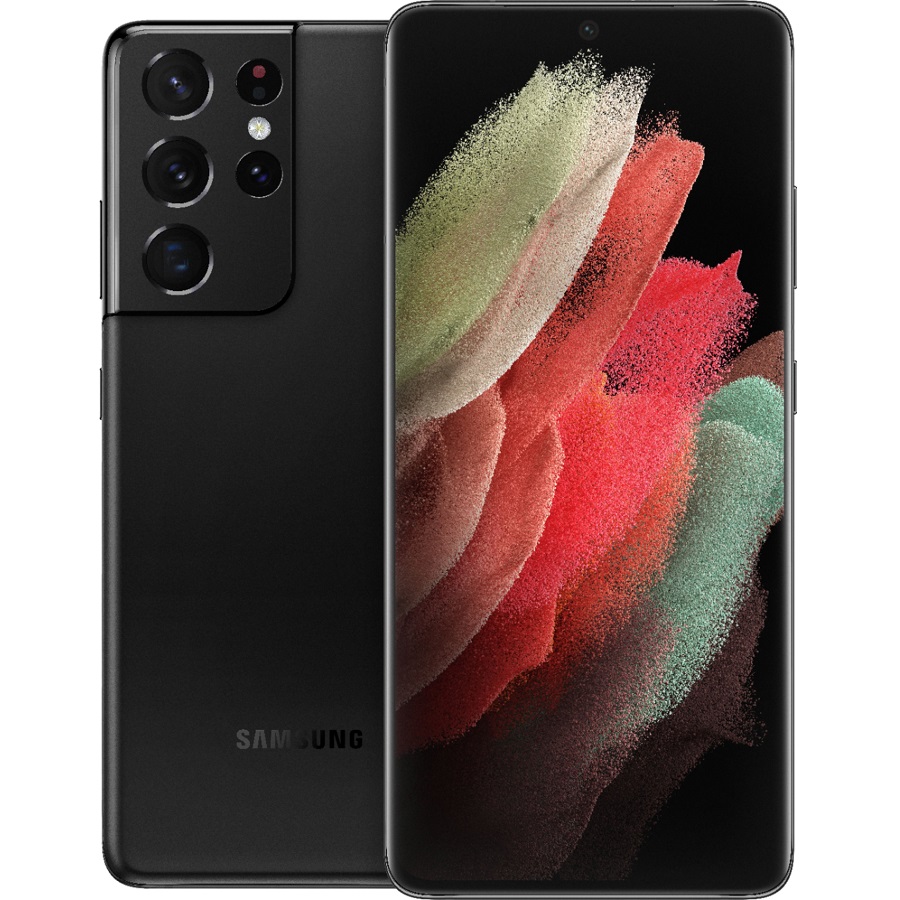 סמארטפון Samsung Galaxy S21 Ultra G998 Black E010998000 בצבע שחור - יבואן רשמי
