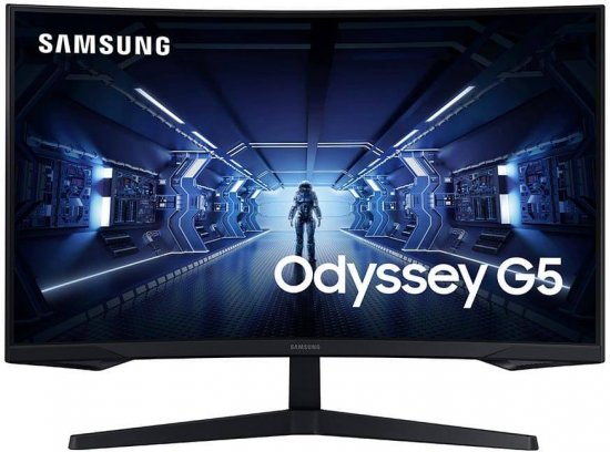 מסך מחשב גיימינג קעור Samsung Odyssey G5 C32G55TQWM LED VA 31.5'' FreeSync