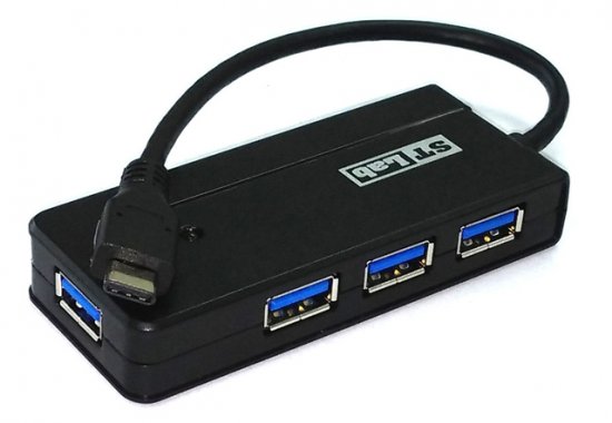 מפצל STLab USB3.0 Type-C to USB3.0 4-Port ST-U-1250
