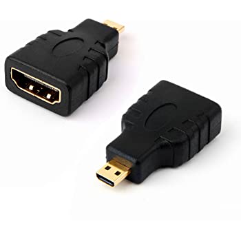 מתאם תצוגה Gold Touch HDMI to Micro HDMI (F/M) CH-HD-MIC
