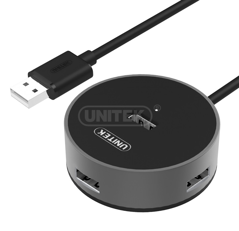 מפצל UNITEK USB2.0 4-Port Hub Y-2179B